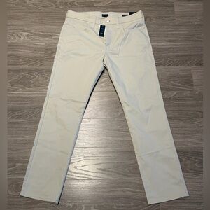 J. Crew Men's Size 32 Five Pocket Tech Pant Light Tan Chinos